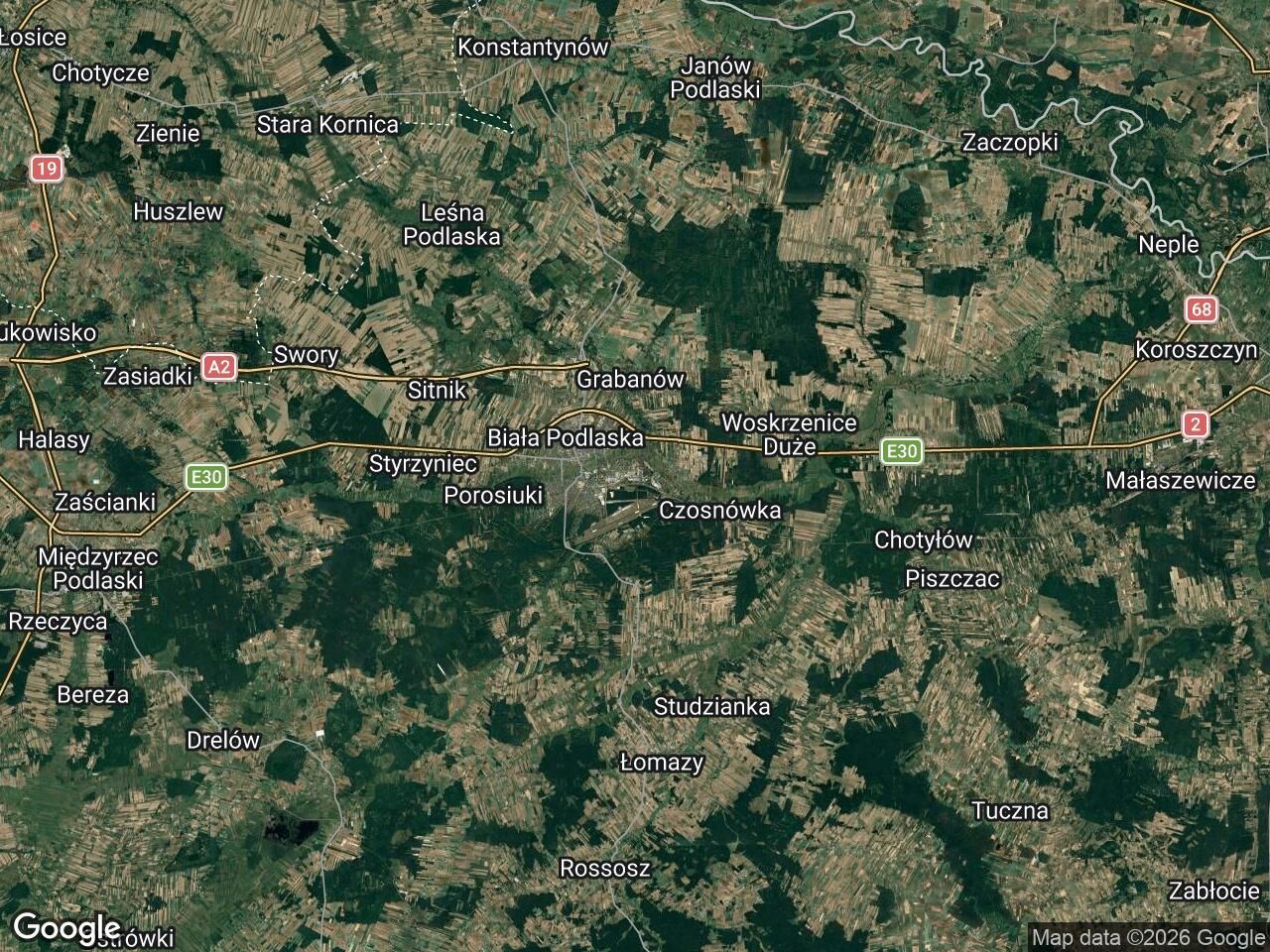 Działka budowlana Biała Podlaska, ul. Sidorska. Zdjęcie 1