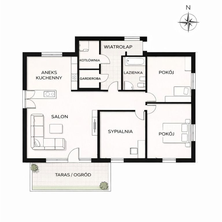 dom wolnostojący, 4 pokoje Łochowice. Zdjęcie 29