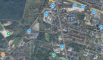 Działka budowlana Radom Gołębiów, ul. Mydlana