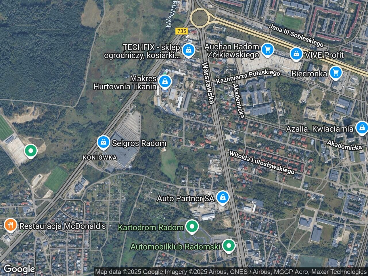 Działka budowlana Radom Gołębiów, ul. Mydlana