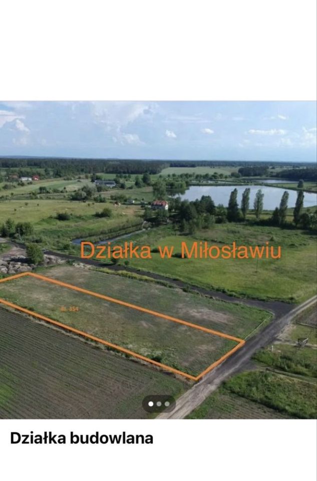 Działka budowlana Miłosław. Zdjęcie 1