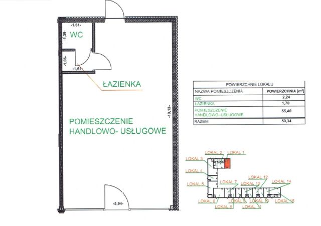 Lokal Wałcz Centrum, ul. Generała Władysława Andersa. Zdjęcie 9