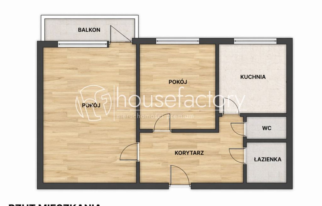 Mieszkanie 2-pokojowe Łódź, ul. ks. Stanisława Brzóski. Zdjęcie 10