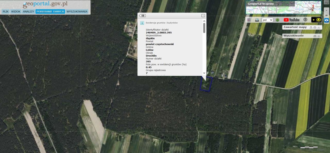 Działka budowlana Drochlin Ostrów Podlejski. Zdjęcie 14