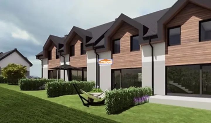 dom szeregowy, 4 pokoje Morawica