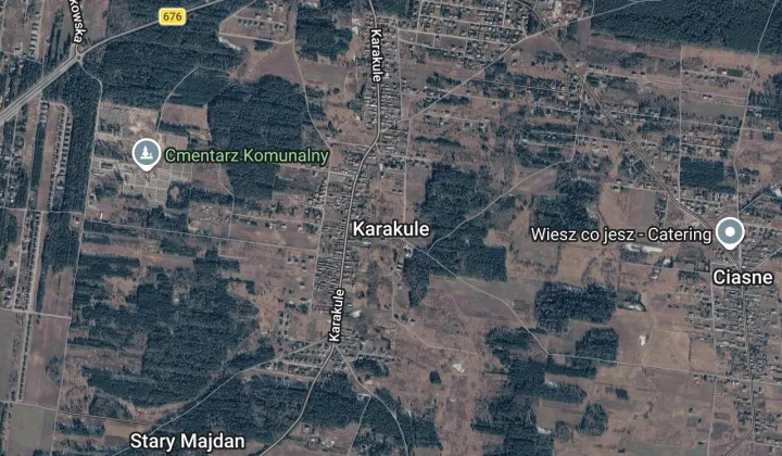 Działka inwestycyjna Karakule