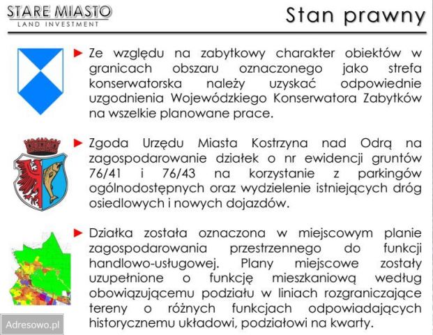 Działka inwestycyjna Kostrzyn nad Odrą, ul. Szkolna. Zdjęcie 2