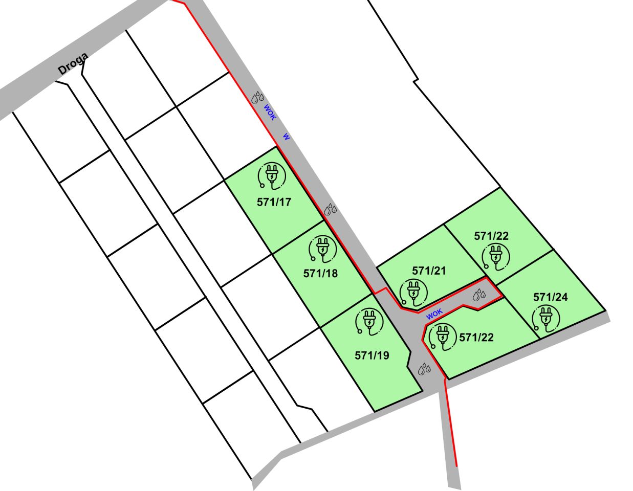 Działka budowlana Węgrów, ul. Miedzanka. Zdjęcie 2