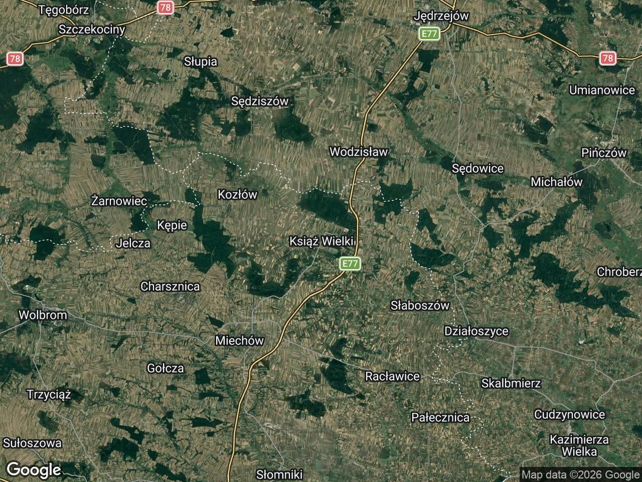 Działka rolno-budowlana Książ Wielki. Zdjęcie 1