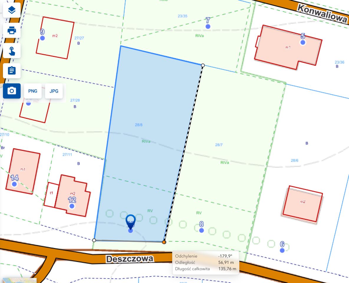 Działka budowlana Szczecin Płonia, ul. Deszczowa. Zdjęcie 7