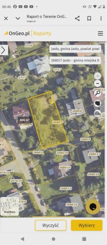 Działka budowlana Jasło Ulaszowice, ul. Ignacego Łukasiewicza. Zdjęcie 1