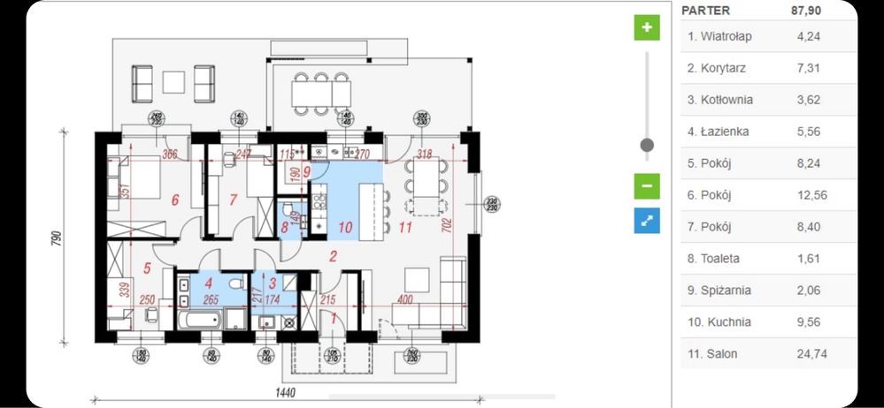 dom wolnostojący, 4 pokoje Brzezówka. Zdjęcie 6