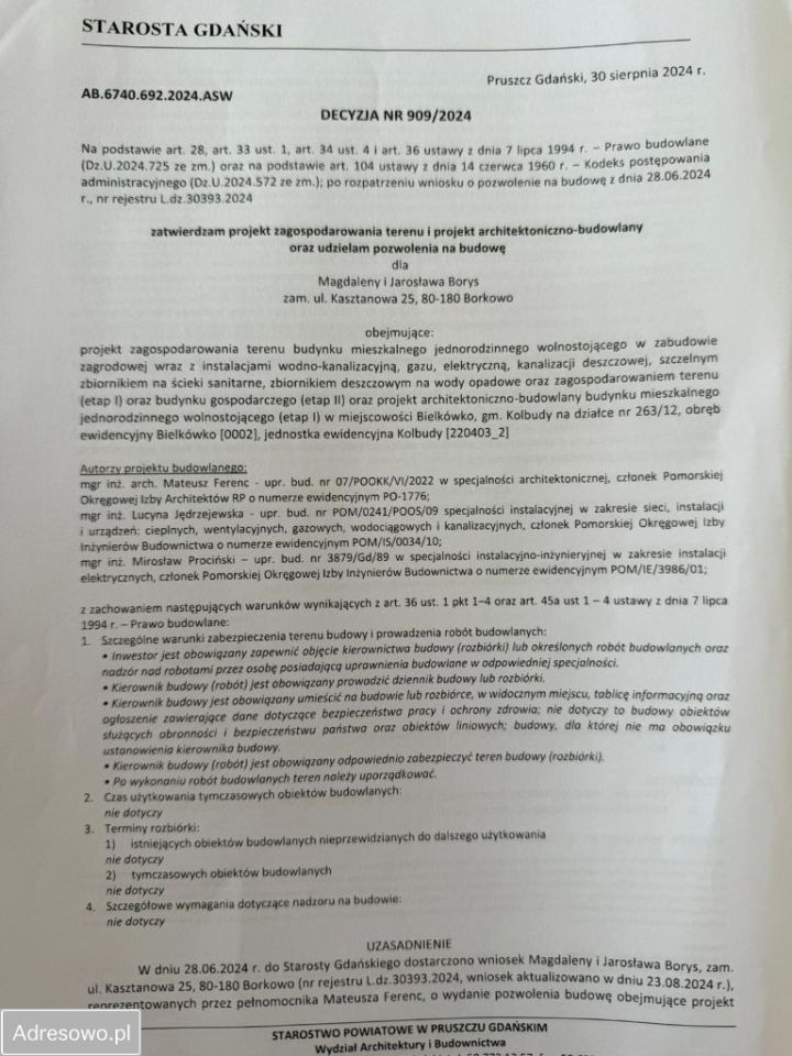 Działka budowlana Bielkówko, ul. Kolonia. Zdjęcie 3