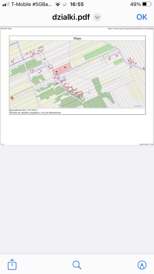 Działka rolno-budowlana Brzozówka Zakącie. Zdjęcie 2