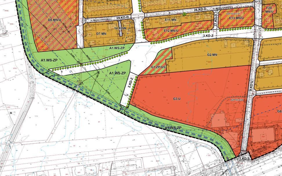 Działka inwestycyjna Warszawa Białołęka, ul. Piasta Kołodzieja. Zdjęcie 10