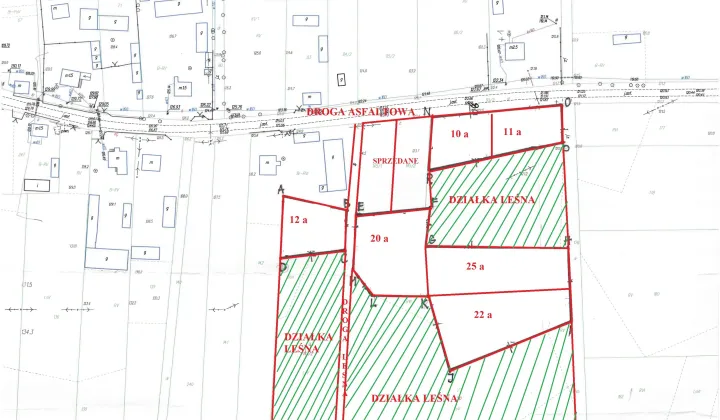 Działka budowlana Załęże-Ponikiewka