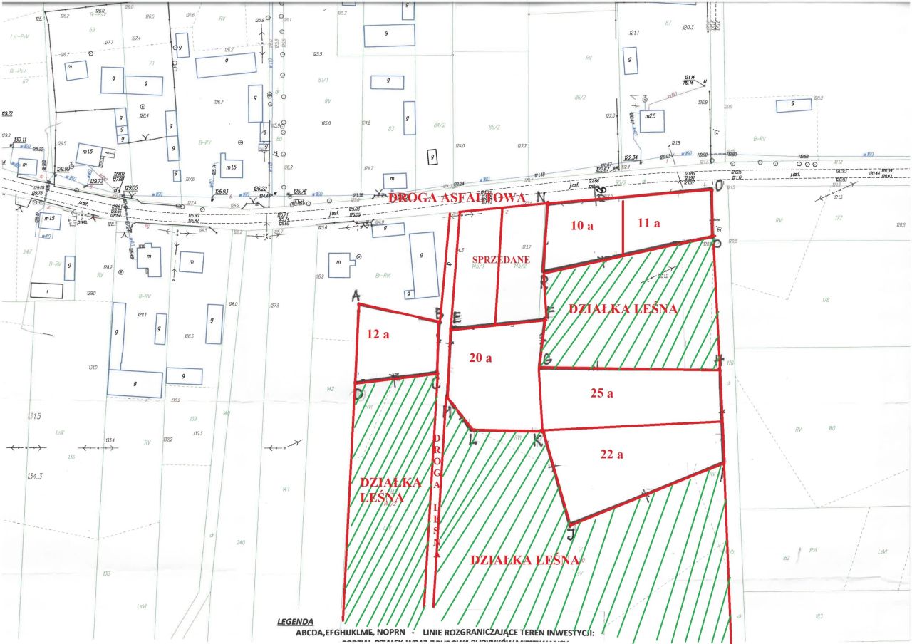 Działka budowlana Załęże-Ponikiewka