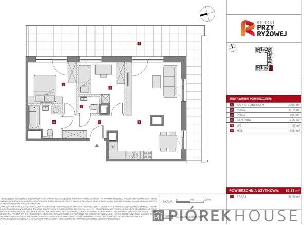 Mieszkanie 3-pokojowe Warszawa Ursus, ul. Ryżowa. Zdjęcie 15