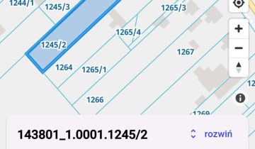Działka inwestycyjna Żyrardów Podblich, ul. 1 go Maja