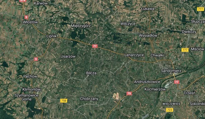 Działka rolna Węgrce Panieńskie