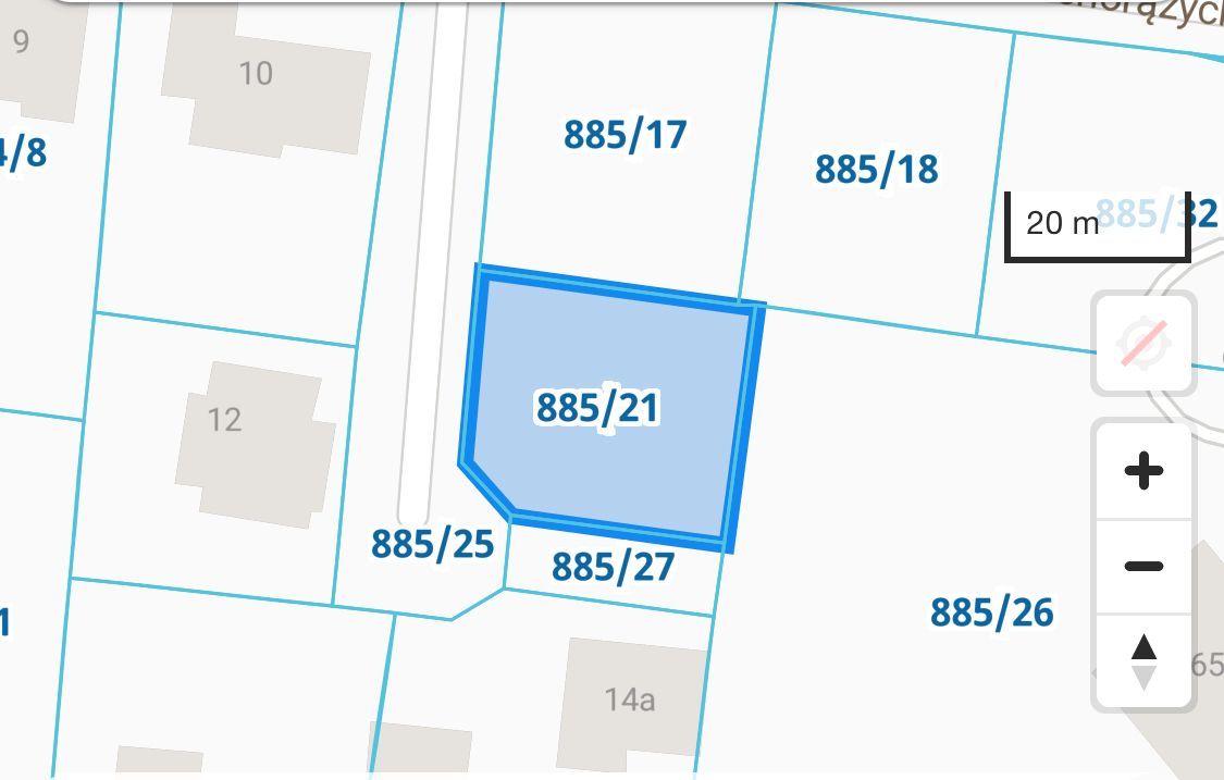 Działka budowlana Dąbrowa