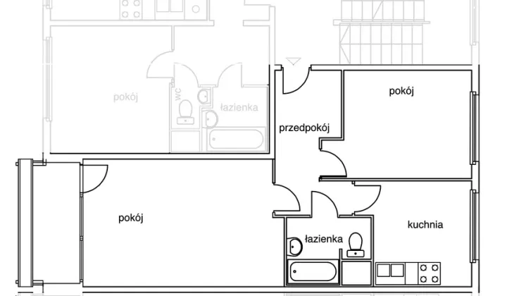 Mieszkanie 2-pokojowe Wrocław Gądów Mały, ul. Stefana Drzewieckiego