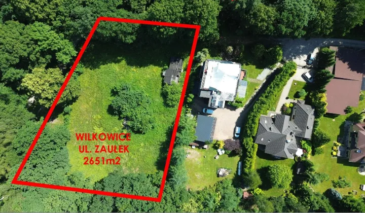 Działka budowlana Wilkowice, ul. Zaułek