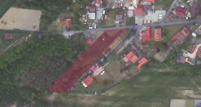 Działka rolno-budowlana Łaz. Zdjęcie 1