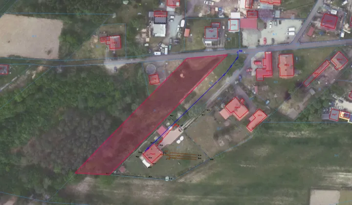 Działka rolno-budowlana Łaz