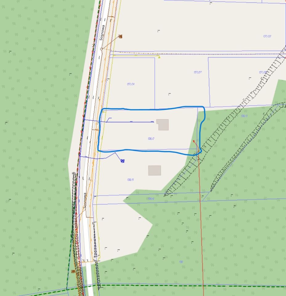 Działka budowlana Czeczotki, Słoneczna. Zdjęcie 2