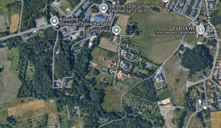 Działka budowlana Katowice Zarzecze, ul. Jana Świderskiego