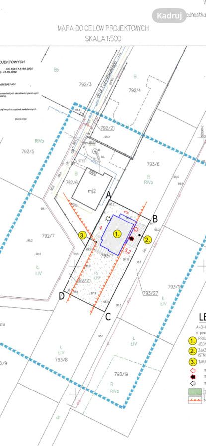 Działka budowlana Klaudyn, ul. Mieczysława Fogga