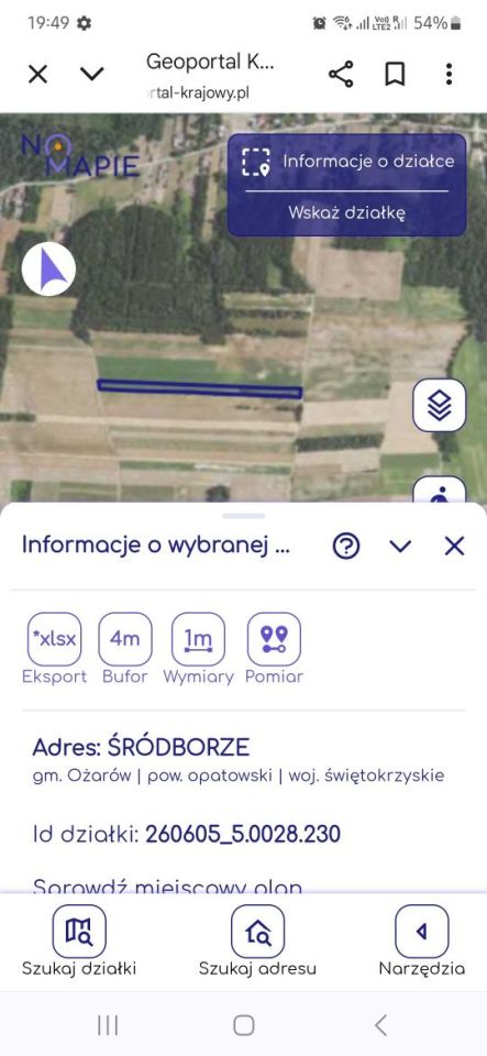Działka budowlana Śródborze. Zdjęcie 3