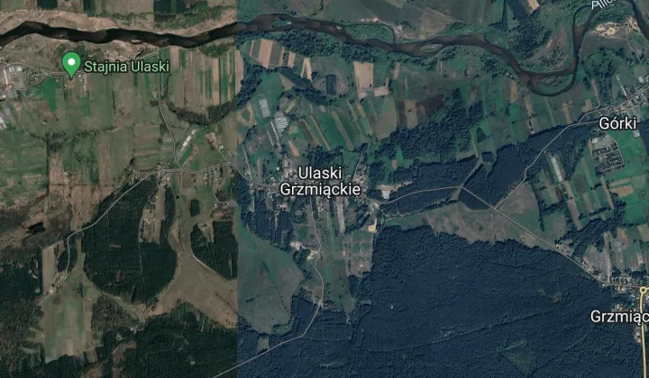 Działka rekreacyjna Ulaski Grzmiąckie