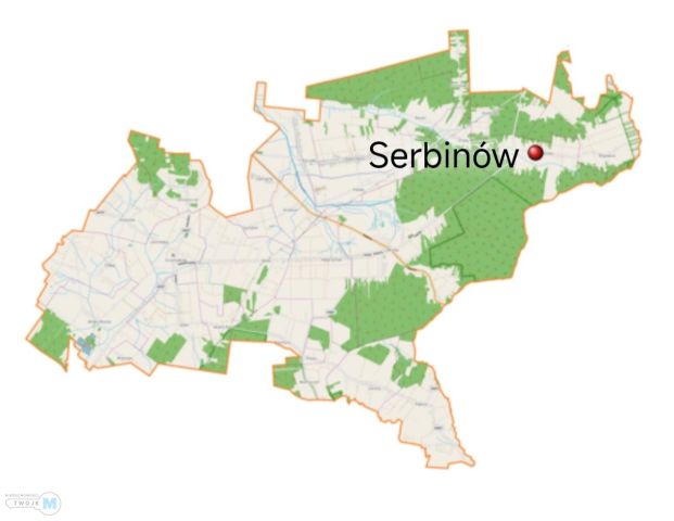 Działka budowlana Serbinów. Zdjęcie 10