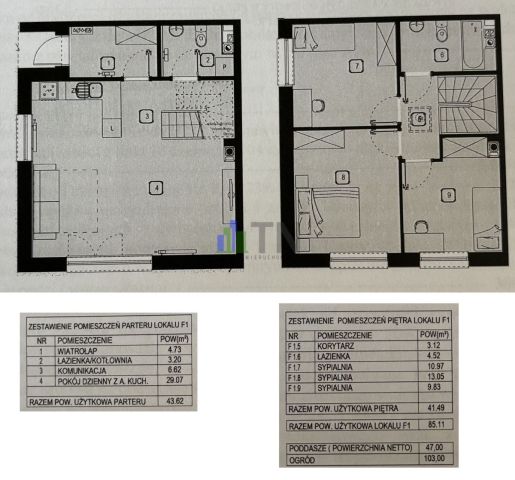 dom szeregowy, 4 pokoje Kamieniec Wrocławski. Zdjęcie 3