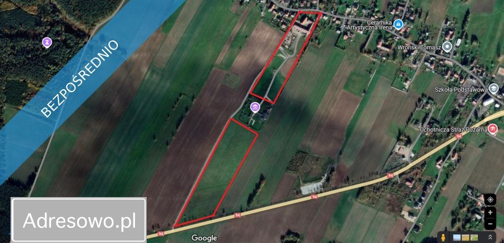 Działka inwestycyjna Brzeźnik. Zdjęcie 2