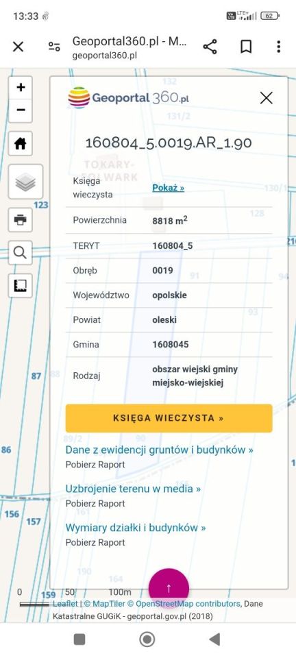 Działka rolno-budowlana Tokary. Zdjęcie 5