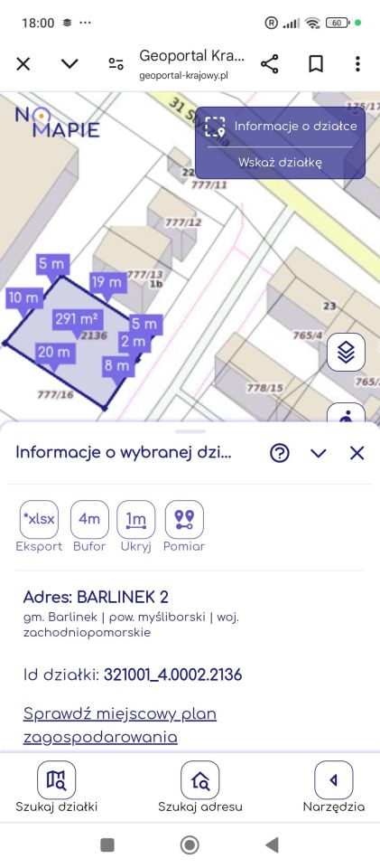 Działka budowlana Barlinek, ul. Stodolna. Zdjęcie 4