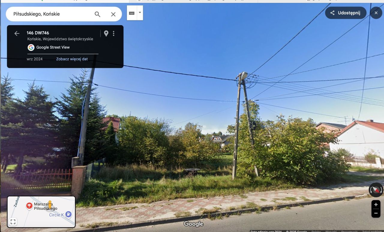 Działka budowlana Końskie, ul. marsz. Piłsudskiego. Zdjęcie 4