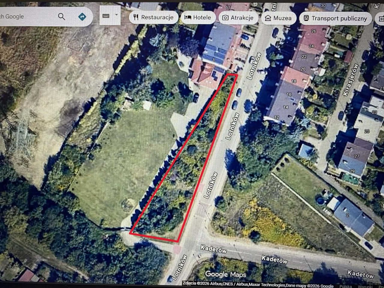 Działka budowlana Radzionków Rojca, ul. Lotników. Zdjęcie 2