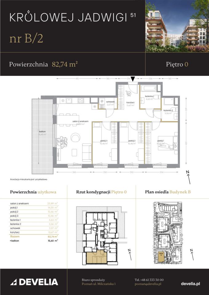 Mieszkanie 4-pokojowe Poznań, ul. Królowej Jadwigi. Zdjęcie 7
