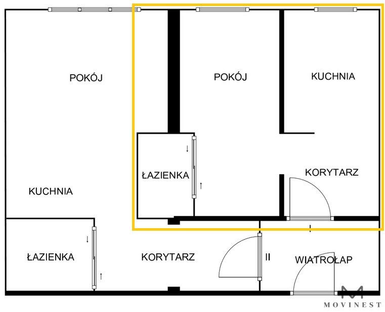 Mieszkanie 1-pokojowe Poznań Jeżyce, ul. Żurawia. Zdjęcie 10