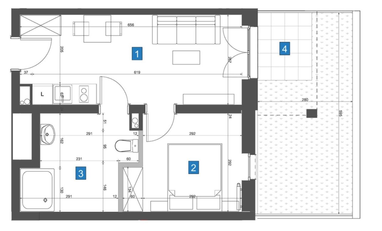 Mieszkanie 2-pokojowe Szklarska Poręba Marysin, ul. Słoneczna. Zdjęcie 16