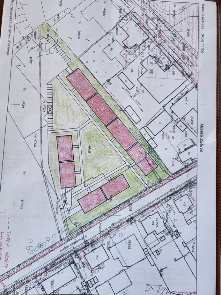 Działka budowlana Zabrze Centrum, ul. dr. Bronisława Hagera. Zdjęcie 4