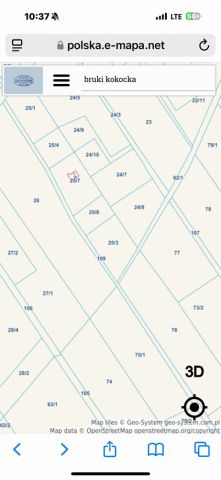 Działka rolno-budowlana Bruki Kokocka. Zdjęcie 1