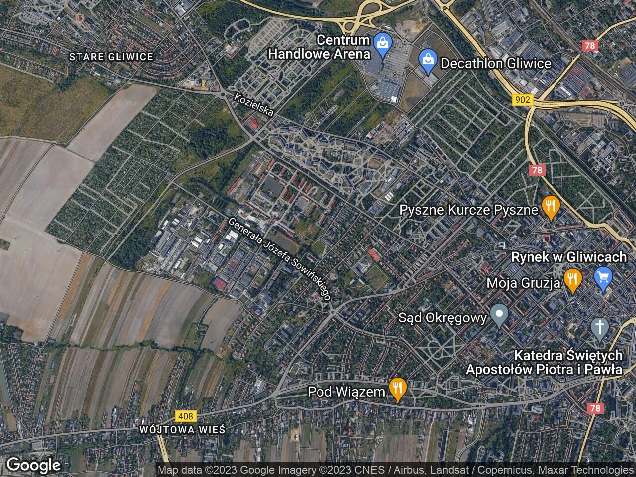 Mieszkanie 2-pokojowe Gliwice Śródmieście, ul. Karolinki