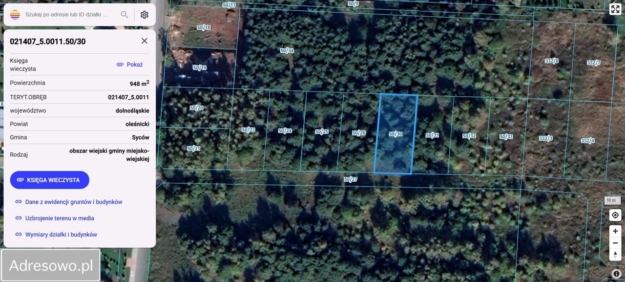 Działka budowlana Wioska, ul. Jodłowa. Zdjęcie 10