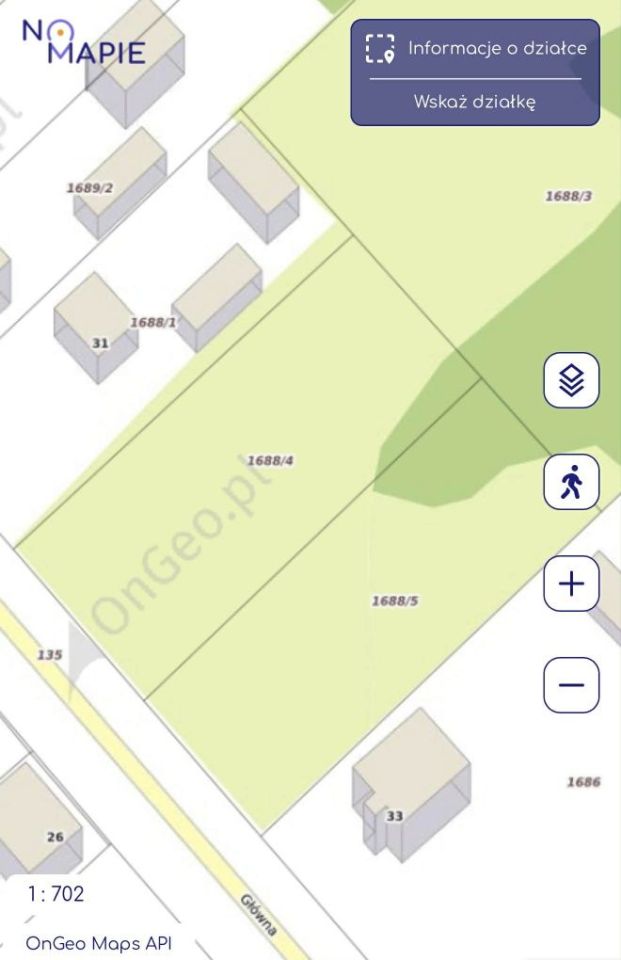 Działka budowlana Garnek, ul. Główna. Zdjęcie 4