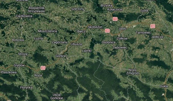 Działka inwestycyjna Lipinki